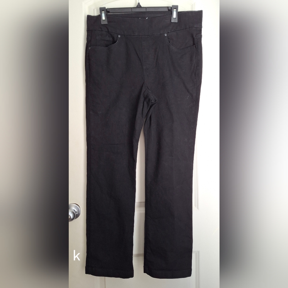 Gloria vanderbilt all around slimming effect bohoemian goth petite size 14